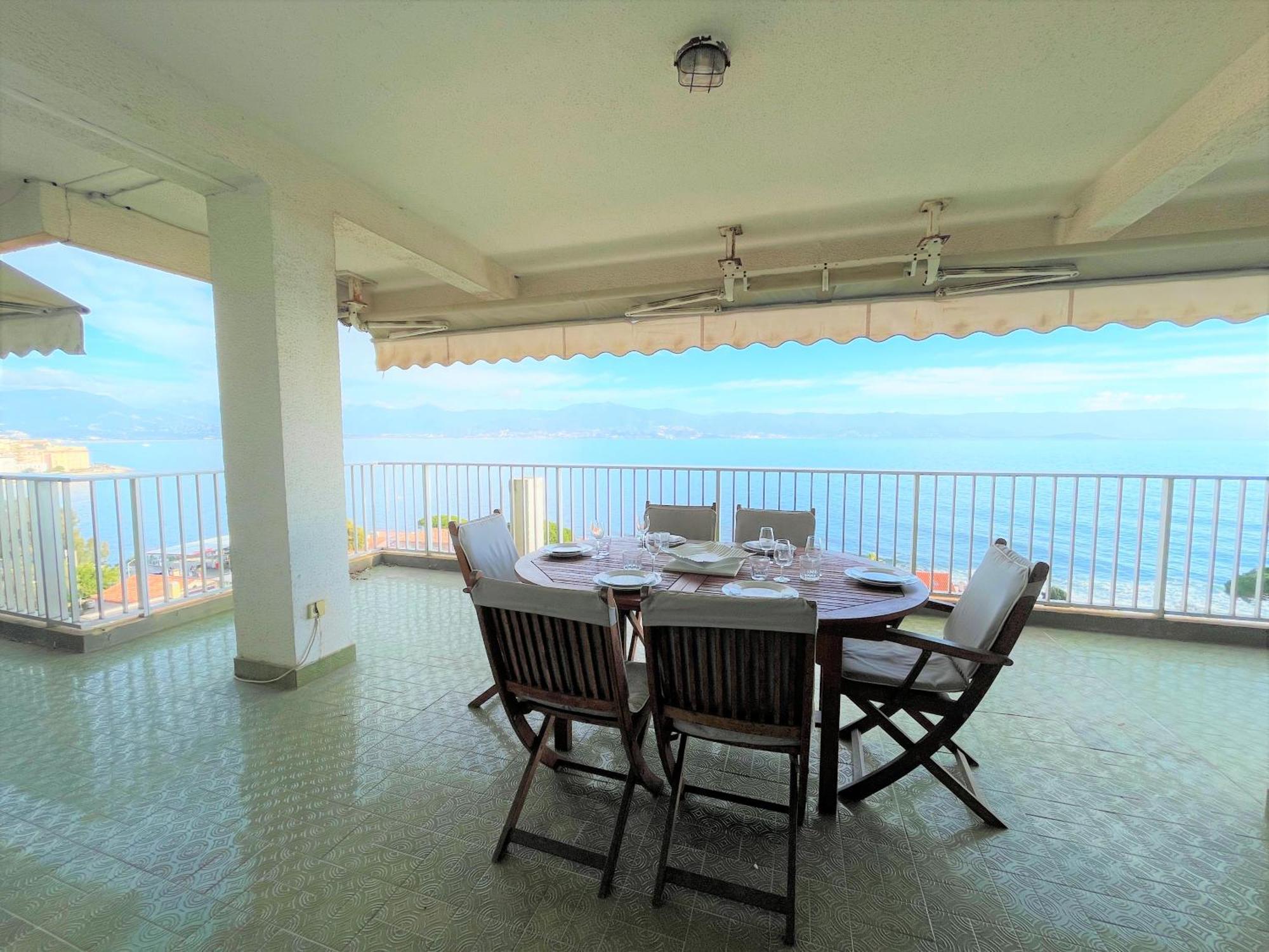 Appartement Vue Mer Carmino Ajaccio Аяччо Екстер'єр фото