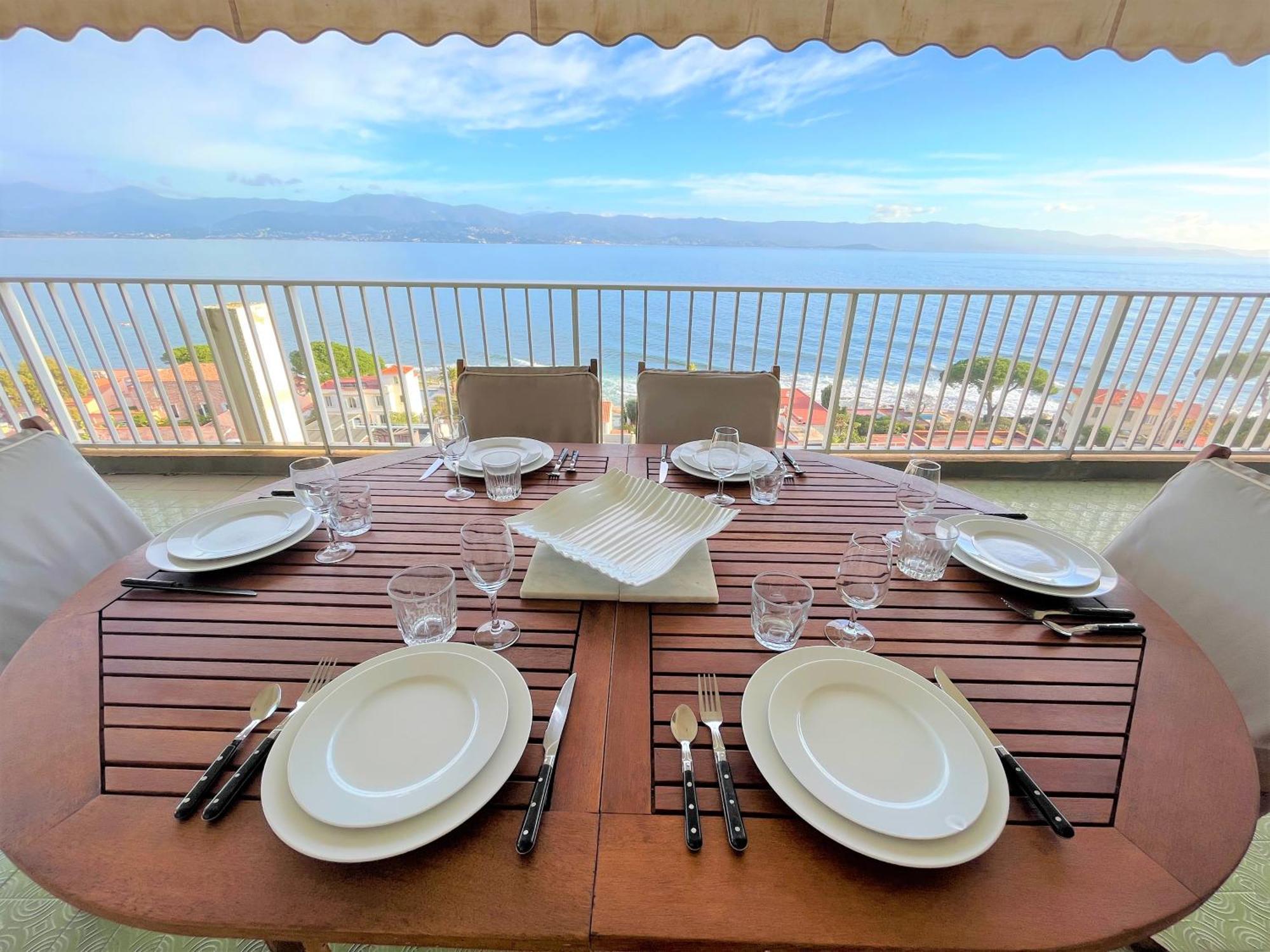 Appartement Vue Mer Carmino Ajaccio Аяччо Екстер'єр фото